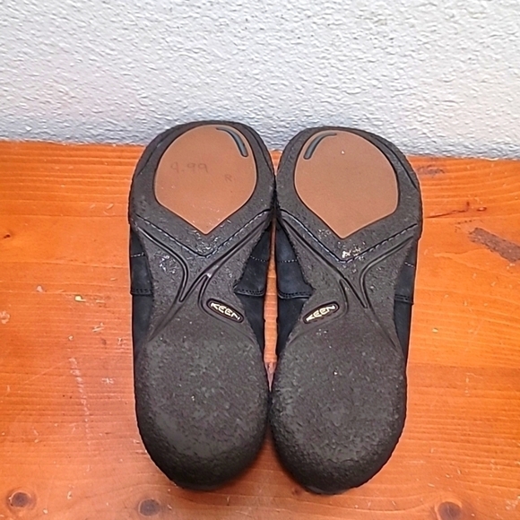 KEEN AMSTERDAM BLACK NUBUCK LEATHER MARY JANE WOMEN'S SHOES SIZE 8.5 - Picture 8 of 11